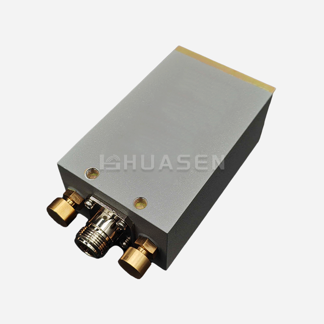 Custom Waveguide to Coaxial Adapter